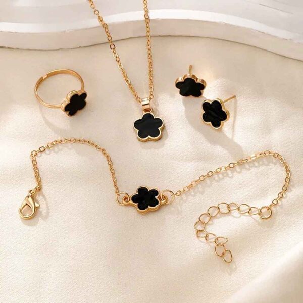 Stainless Steel Jewelry Set Christian Cross Ladies Jewelry - Image 3