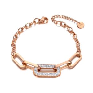 Crystal Geometric Charm Bracelets For Women