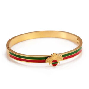 Luxury Brand Stainless Steel Charm Bangles For Men Women