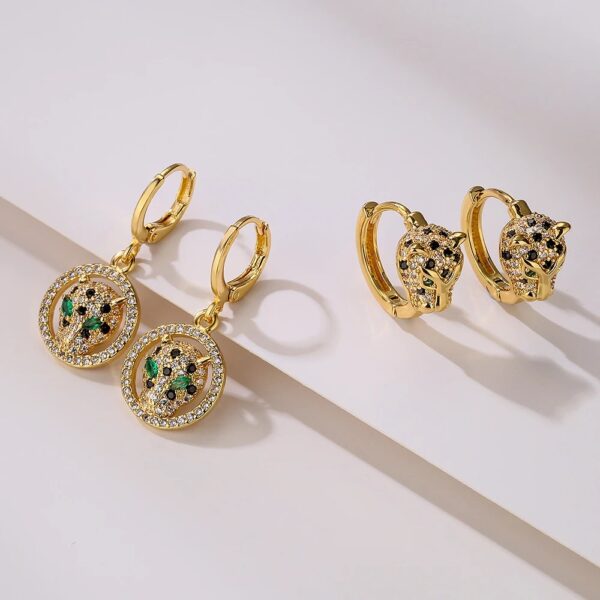 New Fashion Gold Color Stainless Steel Wedding Jewelry - Image 2