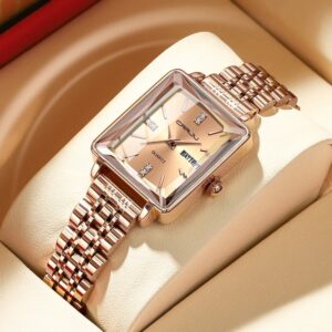 Women Watches Creative Steel Dress Bracelet Wristwatches