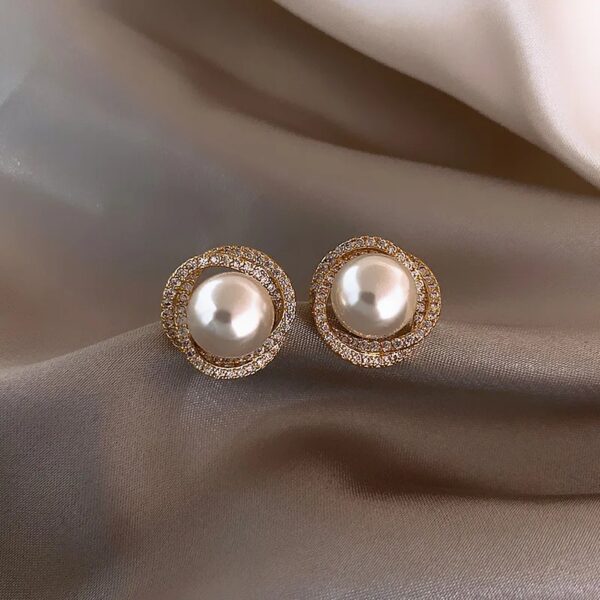 D Moissanite Earrings for Women - Image 4