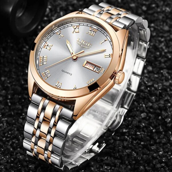 Luxury Waterproof Quartz Watch Woman - Image 2