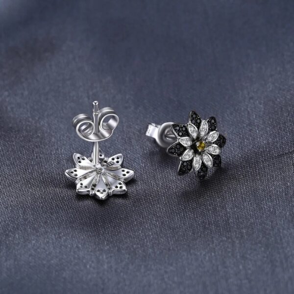 New 585 Rose Gold Pendant Earrings - Image 4