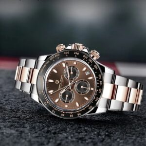 New Chocolate Luxury Quartz Watch Men