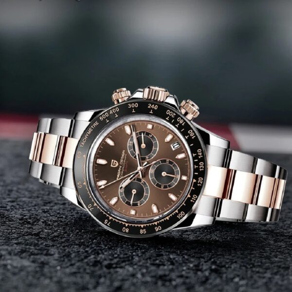 New Chocolate Luxury Quartz Watch Men
