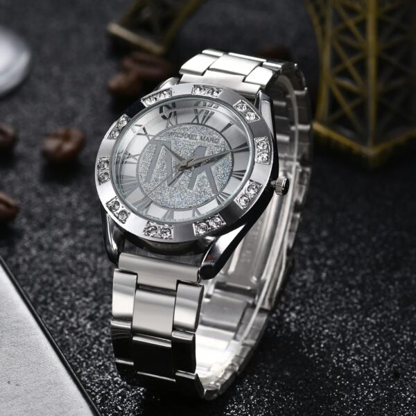 Women Watches Creative Steel Dress Bracelet Wristwatches - Image 3