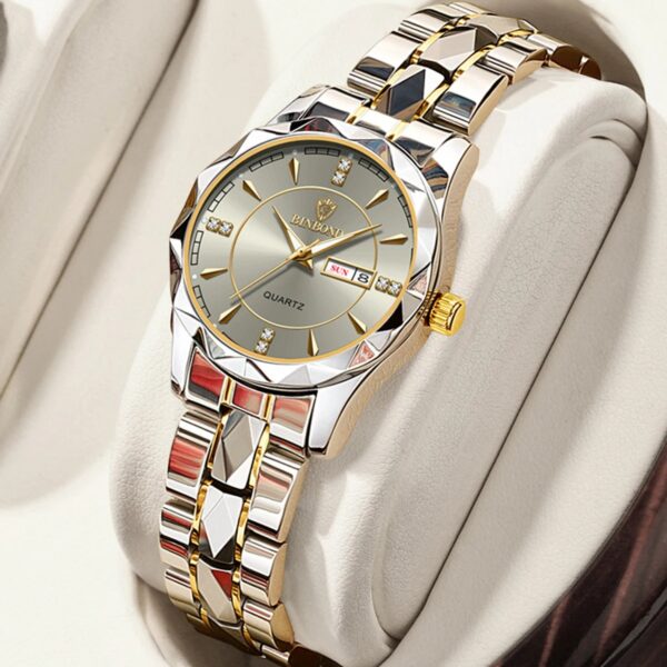 Women Watches Creative Steel Dress Bracelet Wristwatches - Image 4
