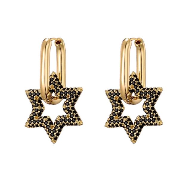 925 Sterling Silver AAA zircon Stud Earrings For Women - Image 3