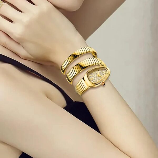 Stainless Steel Band Japan Quartz Movement Waterproof Women - Image 3